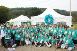 The Pittsburgh Chapter's ovarian cancer survivors gather to break the silence on ovarian cancer.